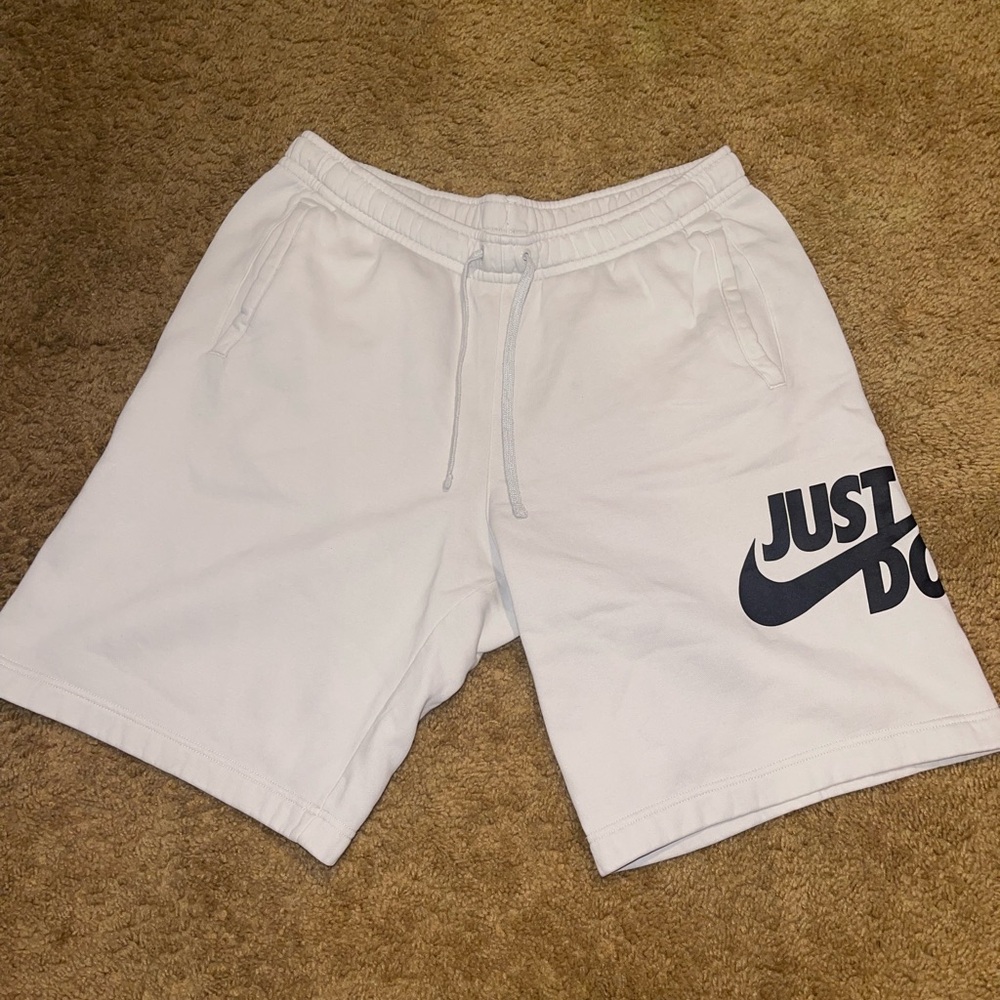 Eggshell/Cream colored Nike Sweatshorts